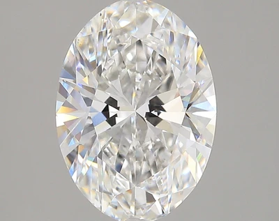 3.42-Carat Oval Lab Grown Diamond