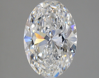 3.25-Carat Oval Lab Grown Diamond