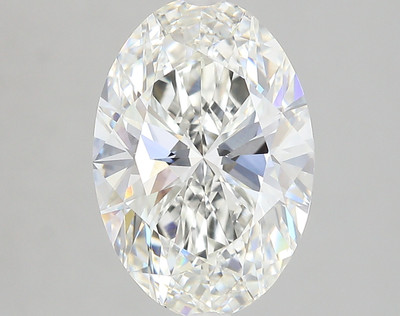 4.01-Carat Oval Lab Grown Diamond