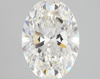 3.28-Carat Oval Lab Grown Diamond