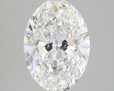 3.61-Carat Oval Lab Grown Diamond