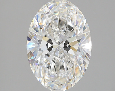 3.28-Carat Oval Lab Grown Diamond
