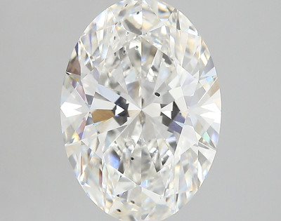 3.66-Carat Oval Lab Grown Diamond