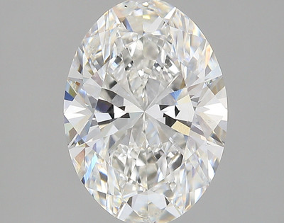 3.6-Carat Oval Lab Grown Diamond