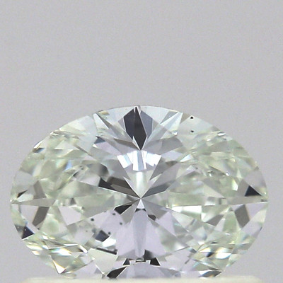 0.45-Carat Oval Lab Grown Diamond