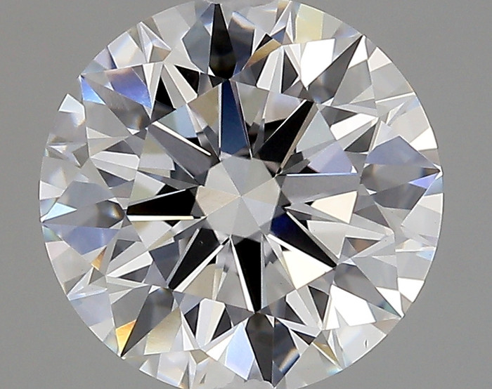 3.2-Carat Round Lab Grown Diamond