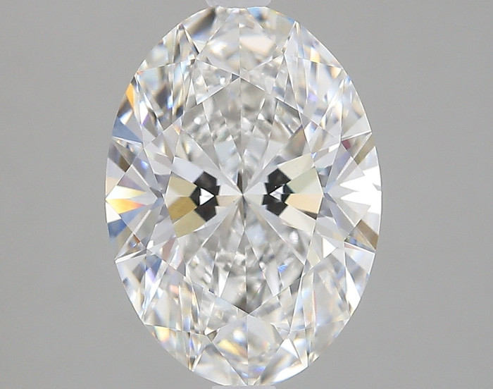 3.74-Carat Oval Lab Grown Diamond