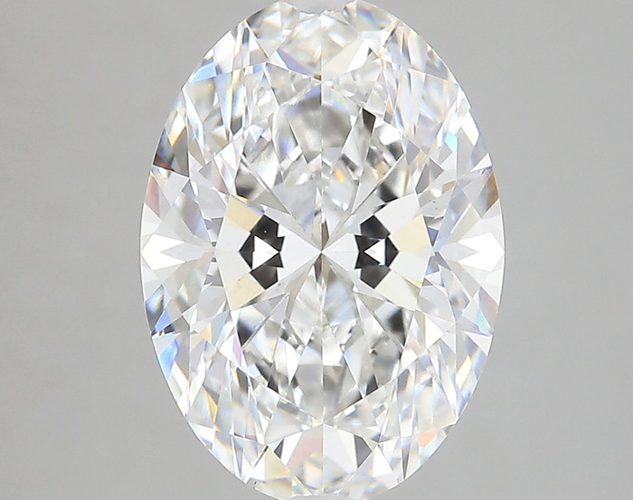 3.81-Carat Oval Lab Grown Diamond