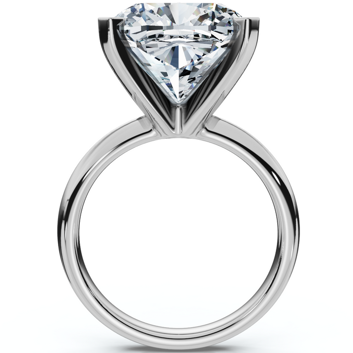 Certified 7Ct Cushion Diamond Engagement Ring 14k Gold Lab Grown