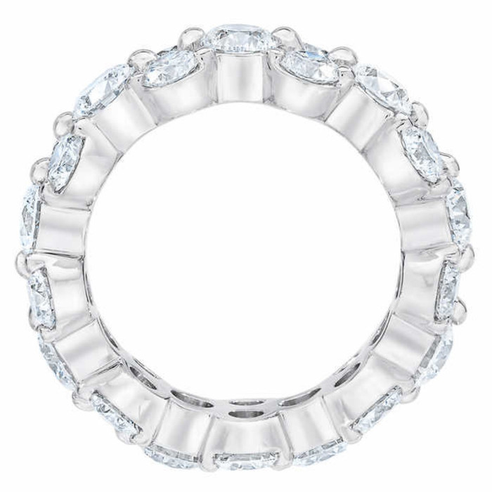 5 1/2 Ct TW Diamond Eternity Ring 14k Gold Women's Anniversary Band Lab Grown 5 1/2 Ct TW Diamond Eternity Ring 14k Gold Women's Anniversary Band Lab Grown