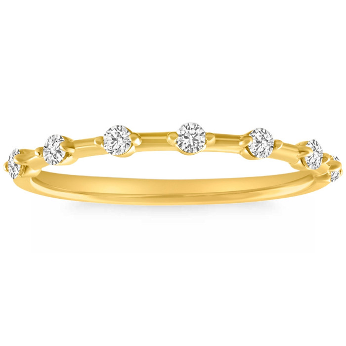 1/4Ct Diamond Ring 14k Gold Lab Grown