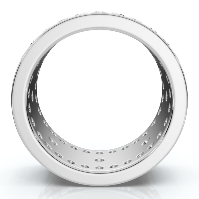 2 3/4Ct Men's Diamond Ring in 14k Gold Lab Grown