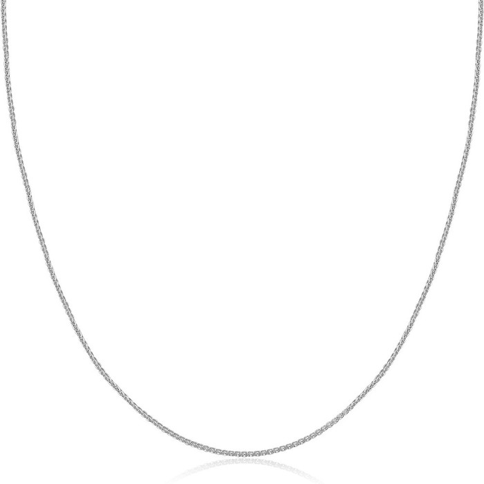 14k Gold Wheat Round Chain 18" .7mm 1.61grams With Lobster Clasp
