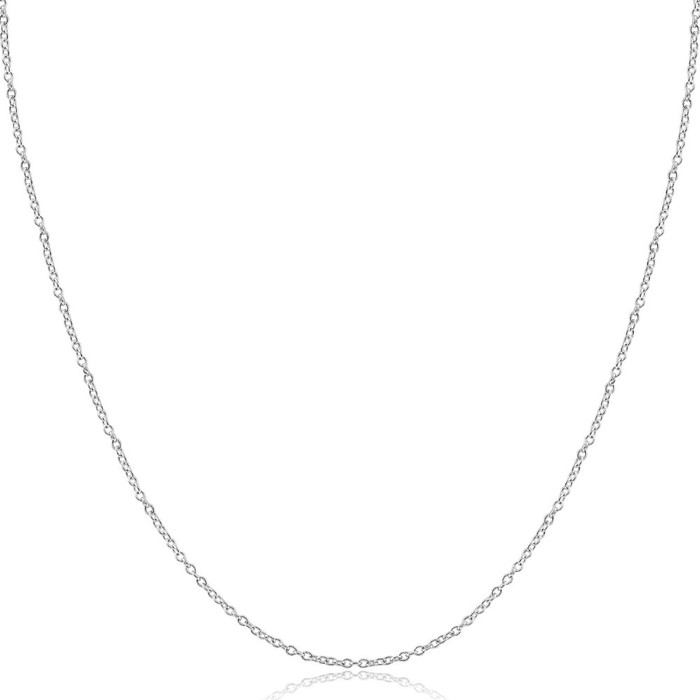 14k Gold 18" Round Wheat Cable Chain