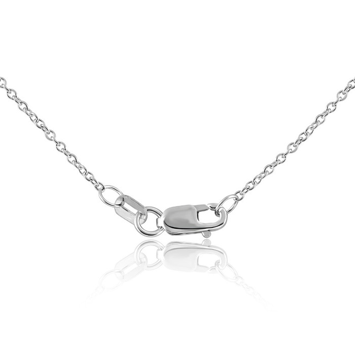 14k Gold 18" Round Wheat Cable Chain