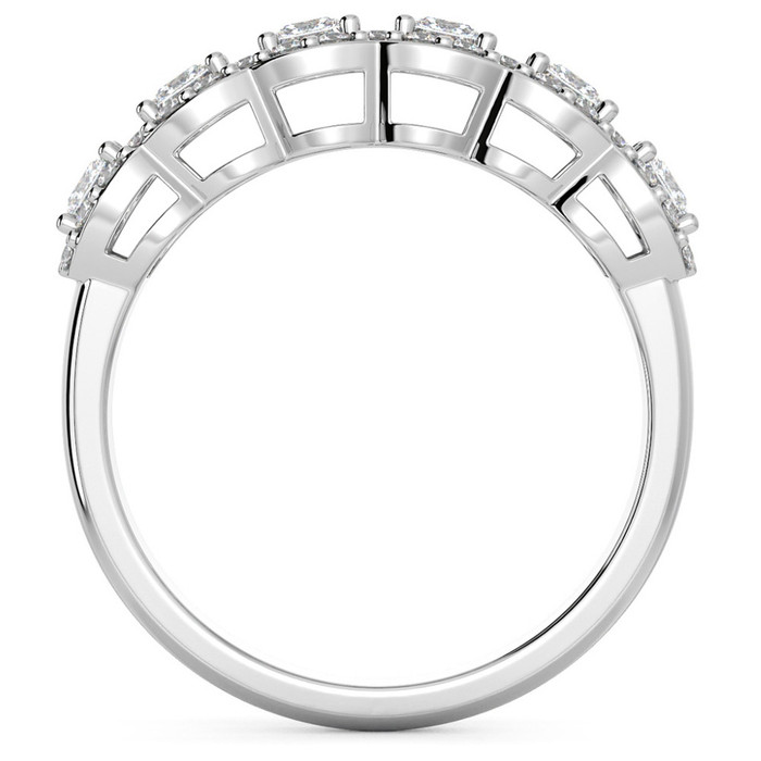 1Ct Princess Cut Diamond Wedding Ring Stackable Band 14k Gold Lab Grown 1Ct Princess Cut Diamond Wedding Ring Stackable Band 14k Gold Lab Grown