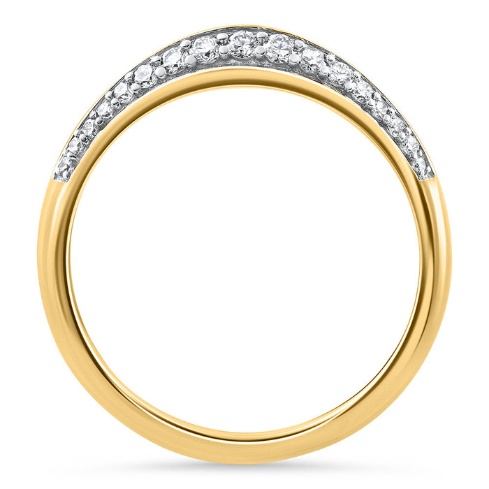 3/8Ct Diamond Pave Wedding Ring Stackable Anniversary Band 14k Gold Lab Grown 3/8Ct Diamond Pave Wedding Ring Stackable Anniversary Band 14k Gold Lab Grown