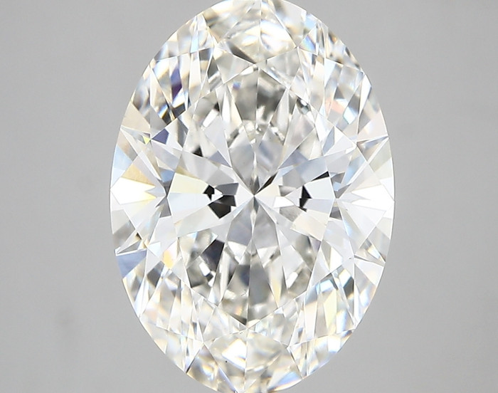 4.14-Carat Oval Lab Grown Diamond
