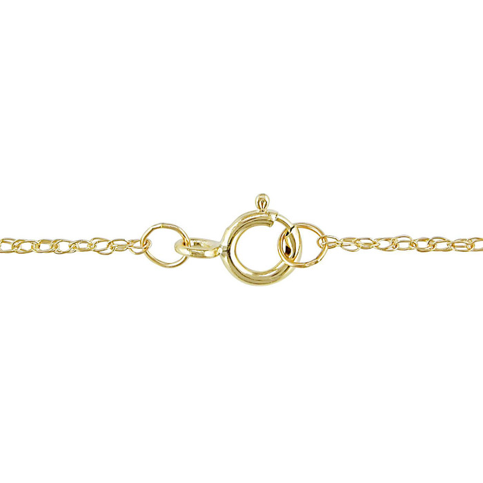 1 1/2Ct Certified Diamond Solitaire Pendant in Yellow Gold Necklace Lab Grown