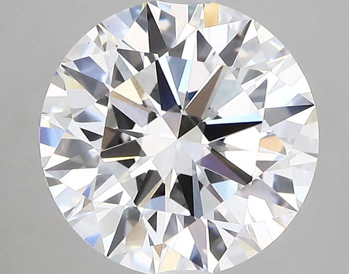 3.41-Carat Round Lab Grown Diamond