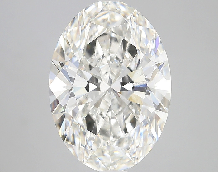 5.12-Carat Oval Lab Grown Diamond