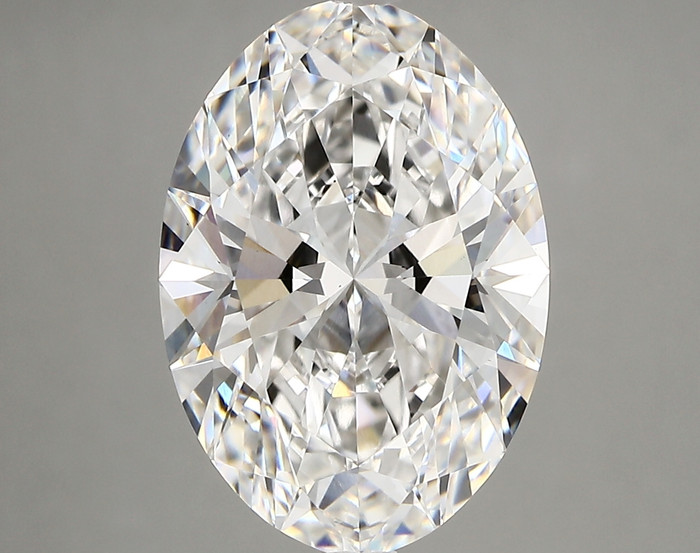5.42-Carat Oval Lab Grown Diamond