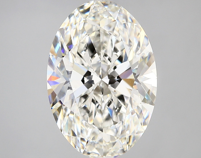5.26-Carat Oval Lab Grown Diamond