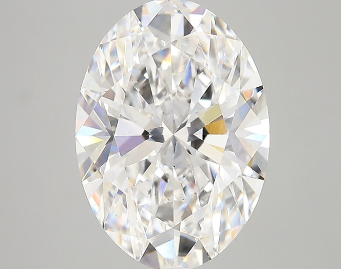5.27-Carat Oval Lab Grown Diamond