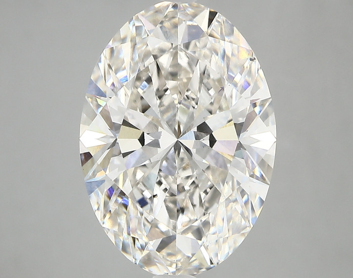 5.62-Carat Oval Lab Grown Diamond