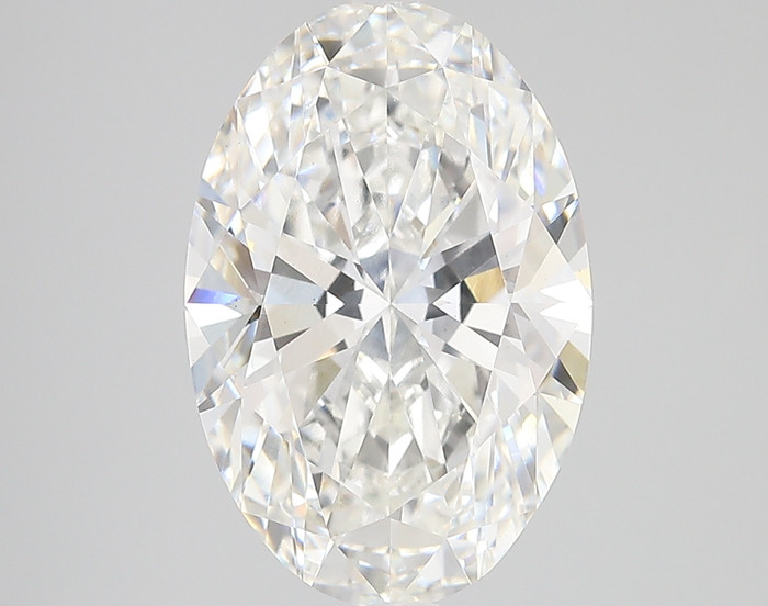 5.28-Carat Oval Lab Grown Diamond