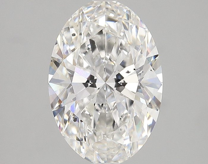 3.67-Carat Oval Lab Grown Diamond