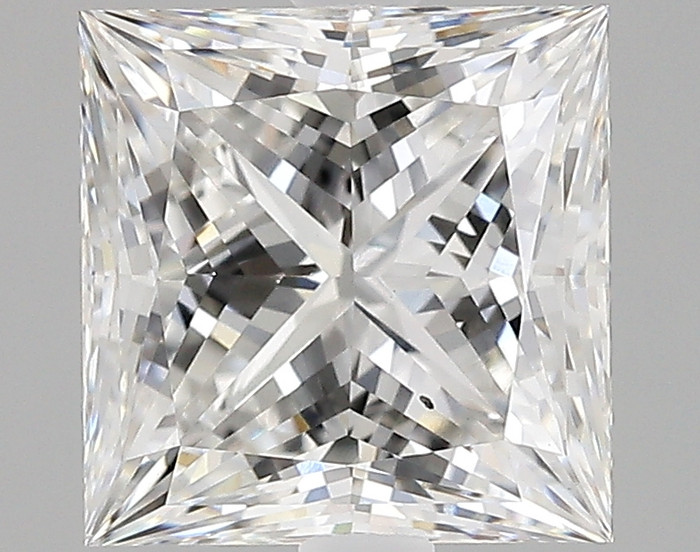 3.72-Carat Princess Lab Grown Diamond