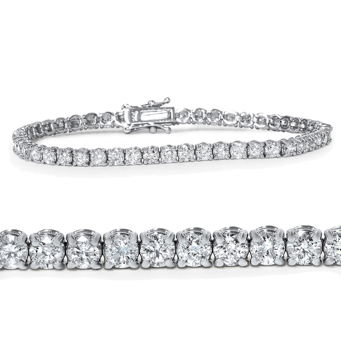 5 ct Diamond Tennis Bracelet 18k