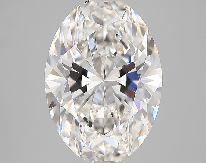 4.01-Carat Oval Lab Grown Diamond