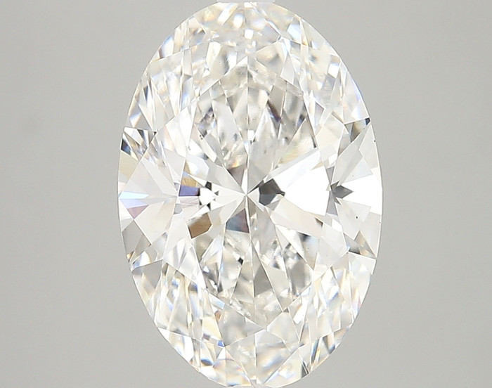 4.07-Carat Oval Lab Grown Diamond