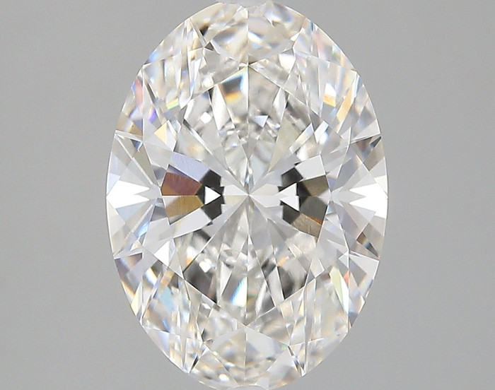 3.79-Carat Oval Lab Grown Diamond