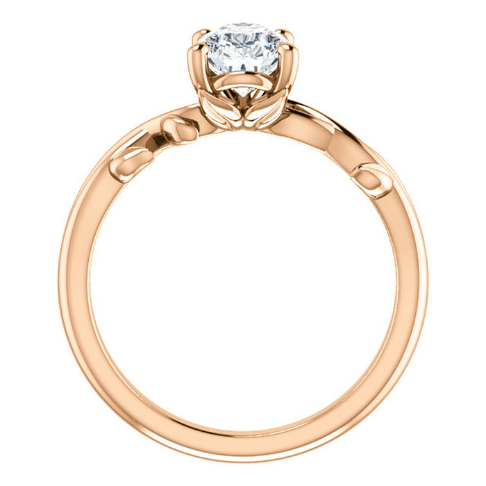 1.53Ct Diamond Pear Shape Engagement Ring Rose Gold IGI Certified Lab Grown 1.53Ct Diamond Pear Shape Engagement Ring Rose Gold IGI Certified Lab Grown