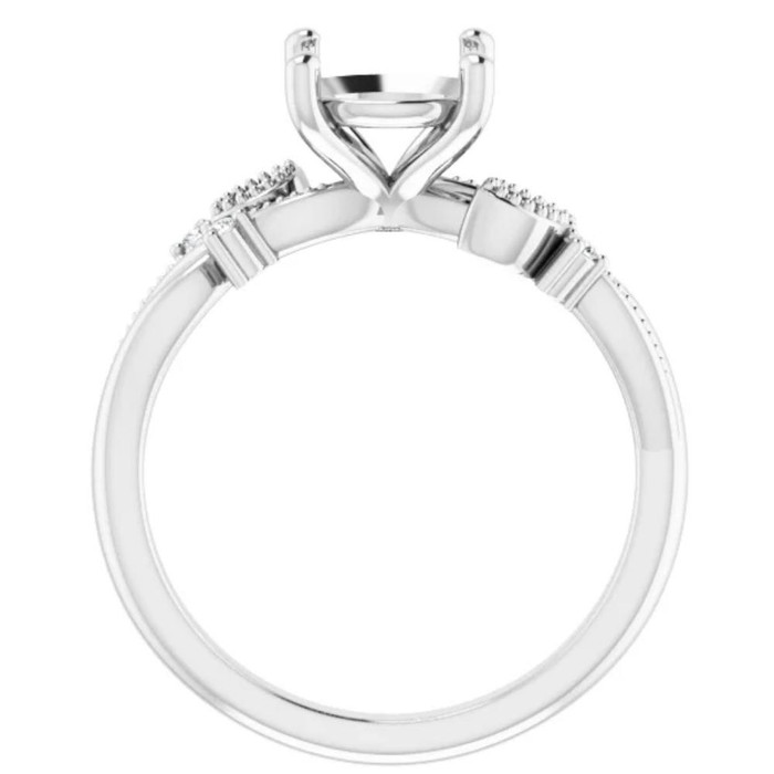 Ivy Vintage Lab Grown Diamond Ring Setting