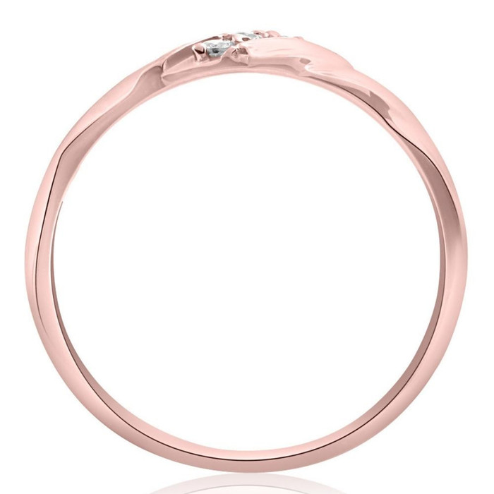 VS Diamond 3-Stone Men's Wedding Band in White, Yellow, or Rose Gold Lab Grown
