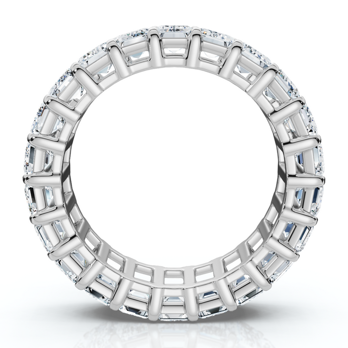 6Ct Emerald Cut Diamond Eternity Ring 14k Gold or Platinum Lab Grown 6Ct Emerald Cut Diamond Eternity Ring 14k Gold or Platinum Lab Grown