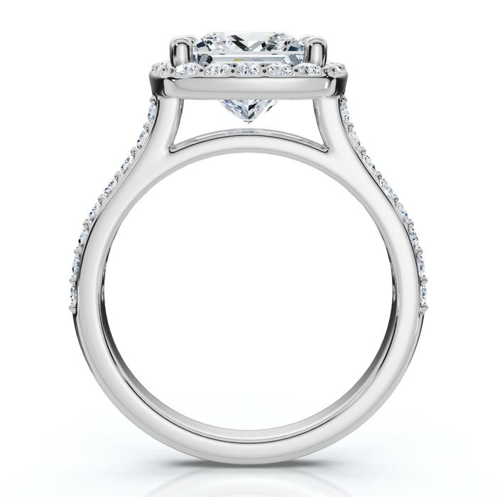 Certified 2 3/4Ct Princess Cut Diamond Engagement Wedding Ring Set 14k Lab Grown Certified 2 3/4Ct Princess Cut Diamond Engagement Wedding Ring Set 14k Lab Grown