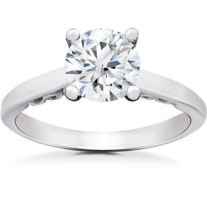 1.02ct Lab Created Diamond Engagement Ring | IGI Certified