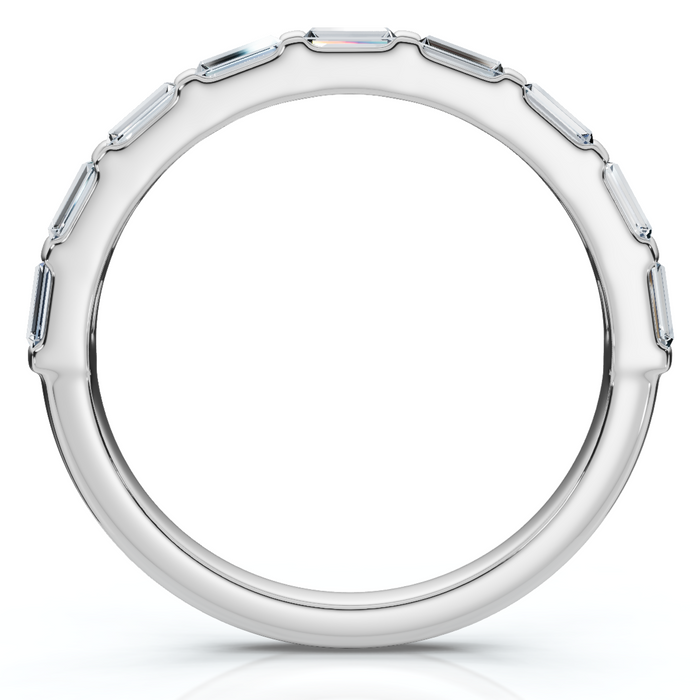 1/2Ct Baguette Diamond Anniversary Stackable Band 14k Gold or Platinum Lab Grown