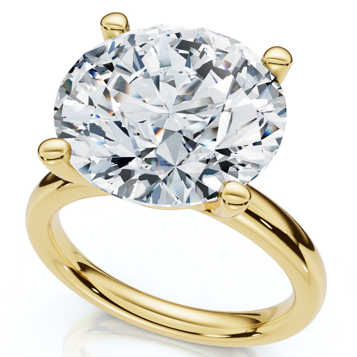 Certified 9Ct Aurora Solitaire Diamond Engagement Ring Lab Grown Certified 9Ct Aurora Solitaire Diamond Engagement Ring Lab Grown