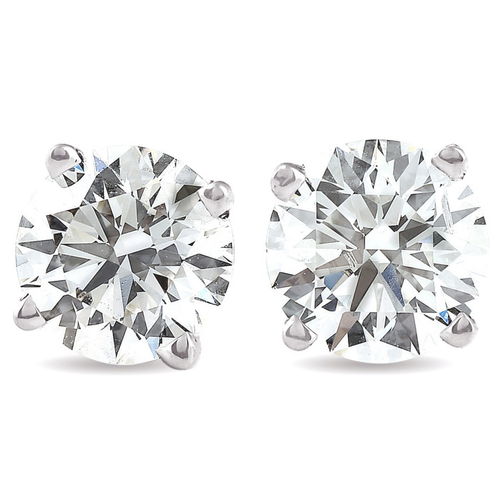 .25 - 1.00Ct Screw Back Diamond Studs Lab Grown Women's Earrings