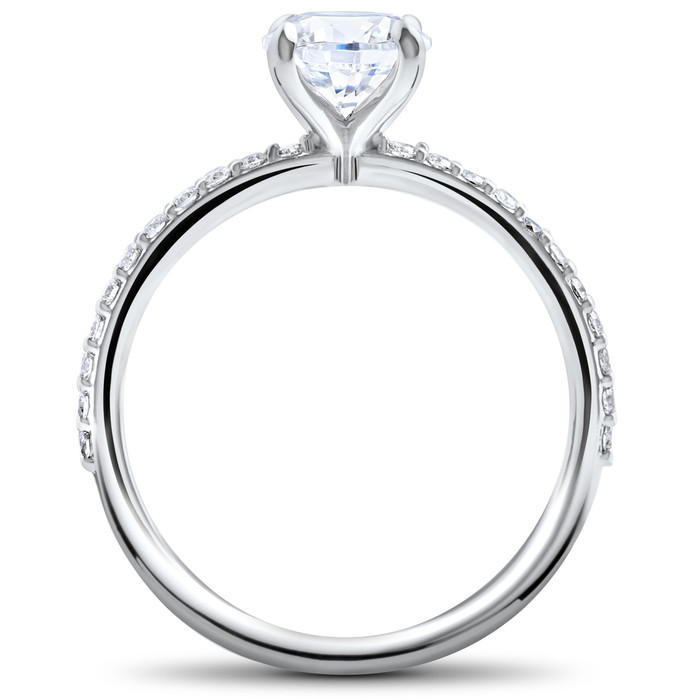3/4 ct Lab Created Diamond Sophia Engagement Ring 14k White Gold 3/4 ct Lab Created Diamond Sophia Engagement Ring 14k White Gold