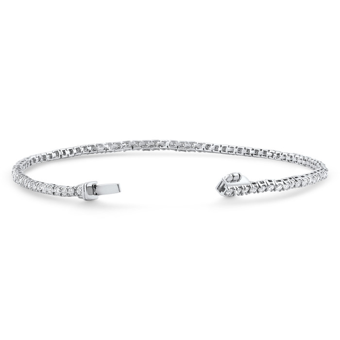 2 - 4Ct Diamond Tennis Bracelet 7" Lab Grown