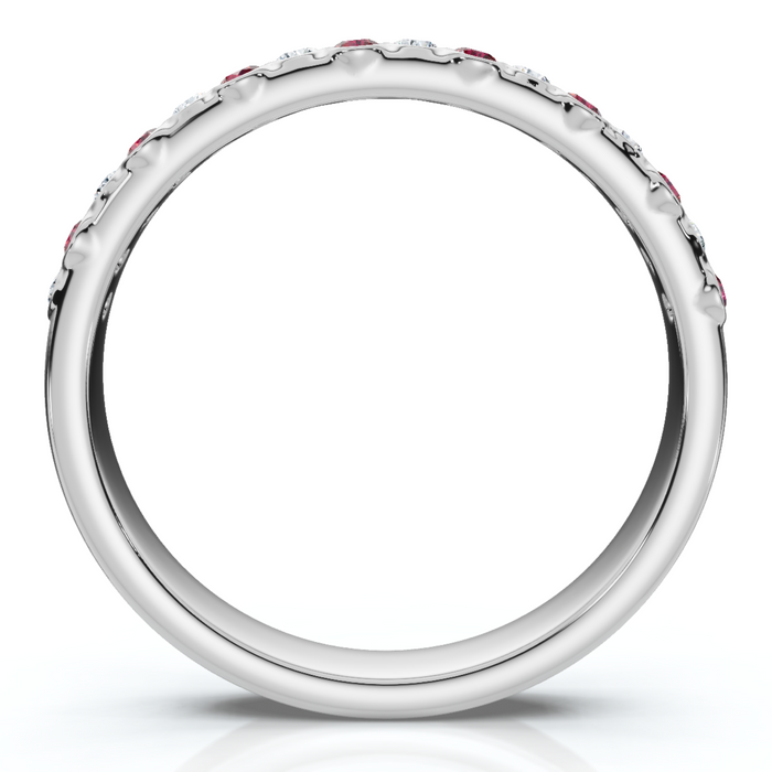 1/5Ct TW Diamond Rhythm Anniversary Band Lab Grown