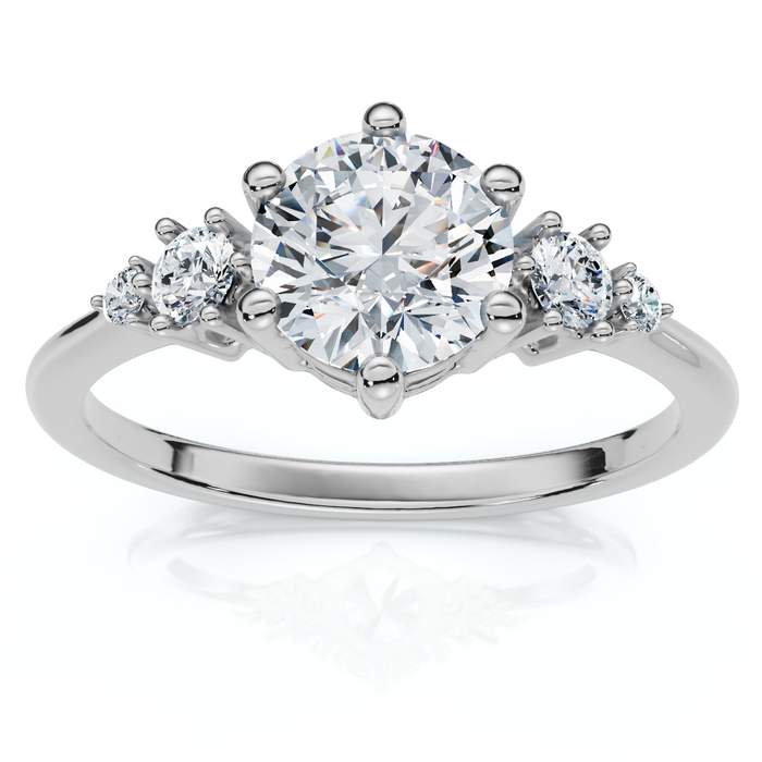 1Ct Paraiba Diamond Engagement Ring 14k Gold or Platinum Lab Grown 1Ct Paraiba Diamond Engagement Ring 14k Gold or Platinum Lab Grown