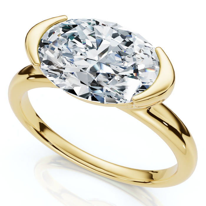 Certified 2Ct Stanza Oval Diamond Engagement Ring 14k Gold or Platinum Lab Grown Certified 2Ct Stanza Oval Diamond Engagement Ring 14k Gold or Platinum Lab Grown